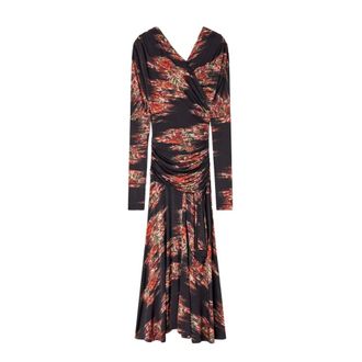 Ganni Donna, Abiti, Multicolore, S, new