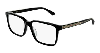 Gucci Demo Square Mens Sunglasses GG0385OA 001 55