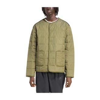 adidas Gewatteerde Jas - Heren - Zomerjassen - Groen - S - Jassen