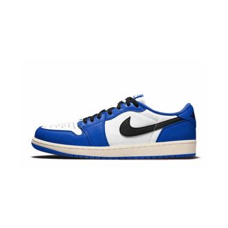 Nike Jordan 1 Retro Low OG Game Royal - unisex - Sport - Veelkleurig - Maat: 40 EU Leer