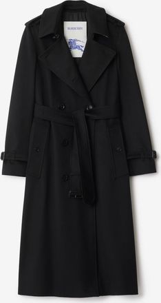 Burberry Long Cashmere Kensington Trench Coat