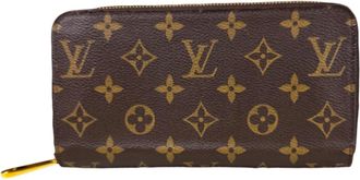 Louis Vuitton Monogram Brown Coquelicots Monogram Coin Purse/Coin Case (Pre-Owned)
