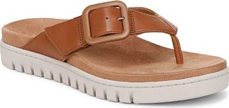 Vionic Uptown Marin Sandal in Tan Tmb Leather at Nordstrom Rack, Size 10.5