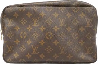 Louis Vuitton Brown Pouch (Pre-Owned)