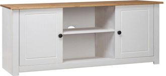 vidaXL Vidaxl Mobile Tv 120x40x50 Cm In Legno Massello Di Pino Panama Range