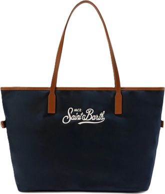 MC2 Saint Barth Spacious Foldable Tote Bag with Contrasting Handles