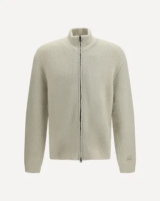 C.P. Company C. P. COMPANY Felted boucl&eacute; yarn Cardigan Male XL