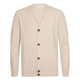 Profuomo Cardigan - - Knitwear - Uomo - Beige - XL