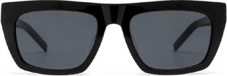 Saint Laurent Black Square Unisex Sunglasses SL M131/F 001 54