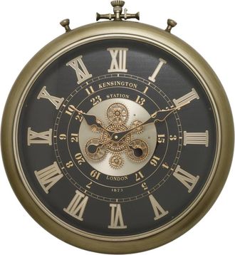 Atmosphera Reloj Fran, 8,5 X 52 Cm, Negro - Atmosphera Cr&eacute;ateur DInt&eacute;rieur