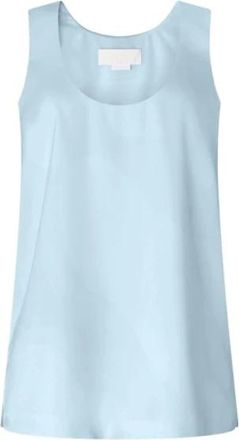 Genny Top - Dames - Tops zonder mouwen - Blauw - XS - Tops