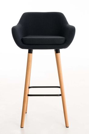 Clp Clp - Set De 2 Taburetes Grant En Tela Negro