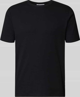 Marc O'Polo Denim Marc OPolo Denim Regular Fit T-Shirt aus Baumwoll-Mix in Black, Gr&ouml;&szlig;e XXL