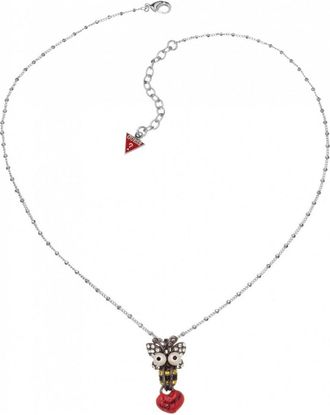 Guess Womens UBN12020 Ladies Necklace - Silver - One Size