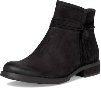 S&ouml;fft Womens Blake Waterproof Ankle Bootie In Black