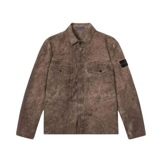 Stone Island Hombre, Chaquetas, Marr&oacute;n, Talla: L