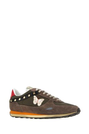 Valentino Garavani Stud Sneakers - Brown
