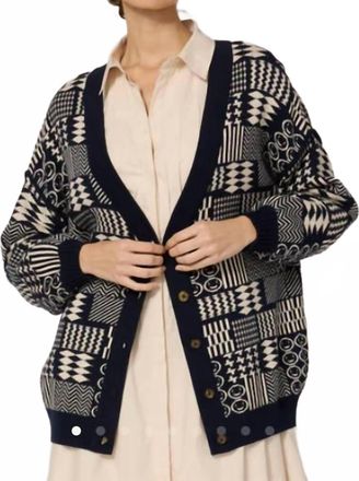 Cleobella Feliz Sweater Cardigan In Multi