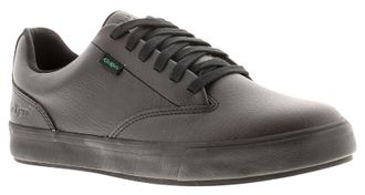 Kickers Mens Shoes Tovni Tumble Leather Lace Up black - Size UK 6