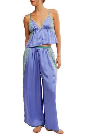 Free People Intimately FP Anywhere with You Lounge Set in Viola Combo at Nordstrom Rack, Size Large