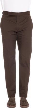 Tagliatore Newbros Cotton Satin Trousers