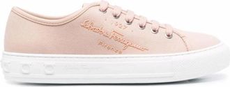 Ferragamo Eco Logo Sneakers - Dames - Sneakers - Roze - 37 EU - Schoenen