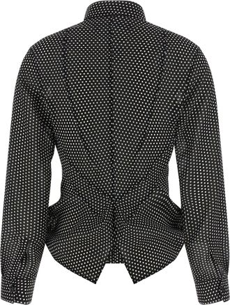Junya Watanabe Womens Bicolor Polyester Blouse