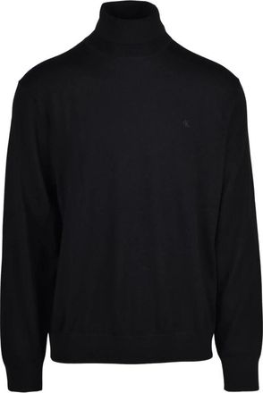 Calvin Klein Dolcevita - Heren - Coltruien - Zwart - L - Wol - Truien & Vesten