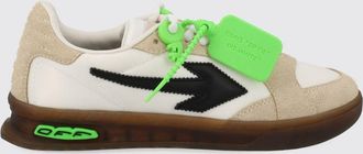 Off-white Sneakers End of Play low top in pelle e nylon con iconica targhetta