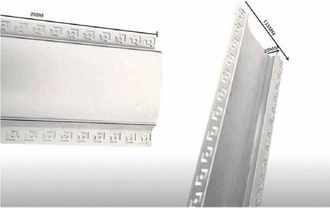 Trade Shop Trade Shop Traesio - Trade Shop - 5 Profiles In Alluminium 2mt Sin Coperture For Strip Led Strisce Al-17