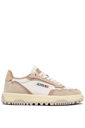 Autry Womens Wildpace Suede & Cordura Sneakers