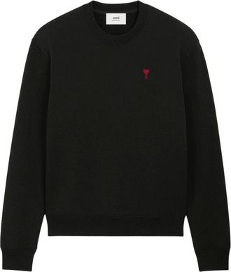 Ami Sweat Noir - Heren - Sweatshirts & Hoodies - Zwart - Maat: XL Katoen