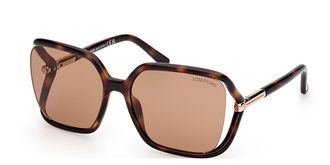 Tom Ford FT1089 SOLANGE-02 52E Womens Sunglasses Tortoiseshell Size 60