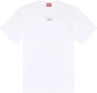 Diesel T-Adjust-Od - Heren - T-shirts - Wit - XL - Katoen - Tops