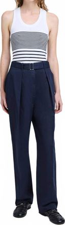 Proenza Schouler Vera Pants In Navy