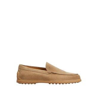 Tod's Pantofola Gomma 78L - Heren - Schoenen - Beige - Maat: 41 EU Zijde