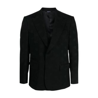 Dolce & Gabbana Sicilia Jacket - male - Dolce & Gabbana - Blazers - Black - 3XL - Suits