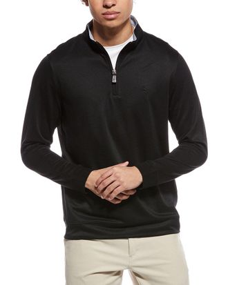 Tailorbyrd Tailorbyrd Solid 1/4-Zip Pullover