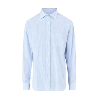 Hartford Casual Overhemden - Heren - Casual Overhemden - Blauw - S - Overhemden
