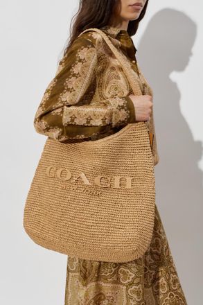 Coach Shoulder Bag, Womens, Beige