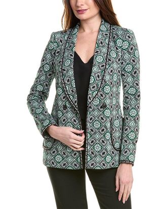 Diane Von F&uuml;rstenberg Penelope Wool-Blend Jacket