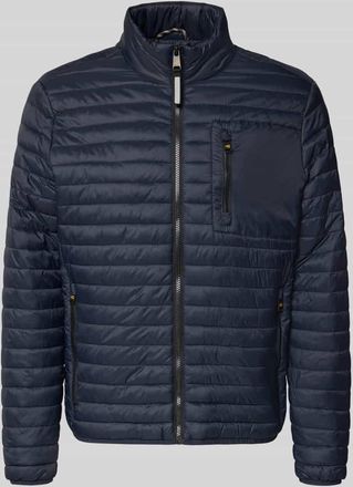 Camel Active Steppjacke mit Stehkragen in Marine, Gr&ouml;&szlig;e 3XL