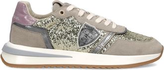 Philippe Model Tropez 2.1 Running - Dames - Sneakers - Grijs - 35 EU - Katoen - Schoenen