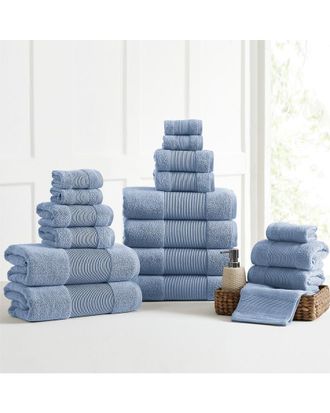Modern Threads Air Cloud 18Pc Towel Set