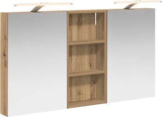 vidaXL Juego De Muebles De Ba&ntilde;o 3 Uds. 110 X 10,5 X 60,5 Cm Vidaxl