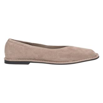 Estro & Luminara Barefoot Ballet Flats with Square Toe - female - Estro - Ballerina Shoes - Beige - 5 UK - Shoes