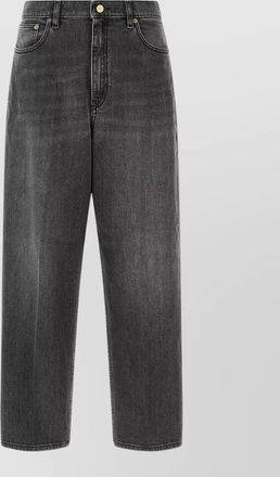 Fabiana Filippi wide-leg straight-leg denim jeans