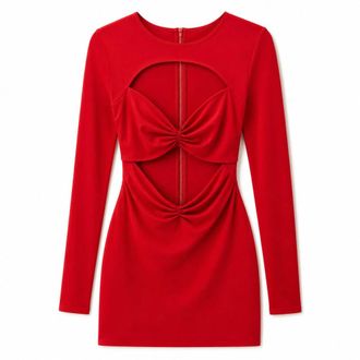 Dolce & Gabbana Abito Cut-Out - - Dresses - Donna - Rosso - S