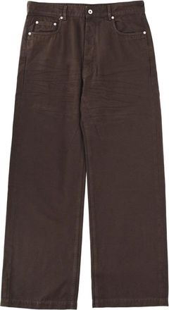 Rick Owens Geth Jeans - Heren - Loose Fit Jeans - Bruin - W31 - Denim - Jeans