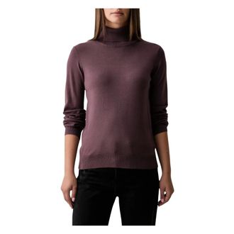 Silvian Heach Lupetto - Knitwear - Mujer - P&uacute;rpura - 2XS